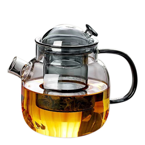 Vente en gros d'hôtels personnalisés Petite <span class=keywords><strong>théière</strong></span> en verre isolée transparente paresseuse bouilloires <span class=keywords><strong>avec</strong></span> <span class=keywords><strong>filtre</strong></span> pour <span class=keywords><strong>théière</strong></span> infuseur - Product Image 5