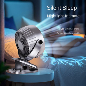 Ventilateur électrique portable, silencieux, de petite taille, haute compatibilité, avec affichage numérique - Product Image 3