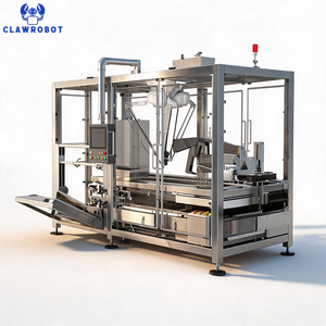 Sistema de Automatización de Empaquetado Completo CLAWROBOT 3 en 1, Modelo WSC-KZF-RD60T, para Línea de Producción de Fábrica Inteligente - Product Image 1
