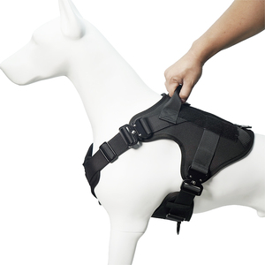 Arnés Táctico Ajustable de Lujo para Perros, Herrajes Metálicos Duraderos para Razas Grandes, 4 Cierres Metálicos Tipo Serpiente - Product Image 1