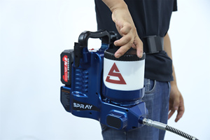 Pulvérisateur de Peinture Airless Sans Fil à Pulvérisation Rapide, Pistolet Airless à Batterie avec Pistolet - Product Image 3