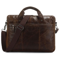 Sac à dos pour ordinateur portable léger en cuir véritable de qualité supérieure pour hommes et femmes avec protection rembourrée pour ordinateur portable et compartiments spacieux