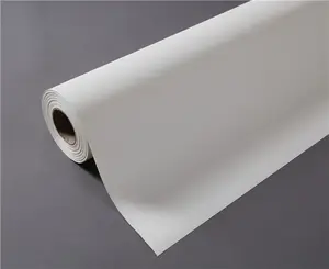 Eko-solvent boyanabilir kaba kadife klasik tasarım PVC vinil mat duvar kağıdı sınırları ofis dekorasyon için