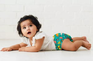 All'ingrosso riutilizzabile riutilizzabile lavabile stampato pannolino impermeabile pannolini per bambini taglia unica per neonati - Product Image 5