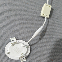 Plafonnier LED Rond Super Lumineux Encastré pour Salle à Manger, Chambre, Magasins 3W 5W 6W 9W – Panneau LED Rond Encastré
