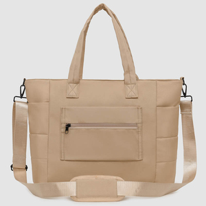 Bolsos de Mano Acolchados para Mujer, Gran Capacidad, Resistentes al Agua, Bolsos de Viaje de Fin de Semana, Bolsos de Hombro Organizadores - Product Image 2