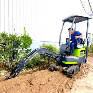 รถขุดขนาดเล็ก 1.0 ตัน เครื่องยนต์ Kubota มาตรฐาน EPA Euro 5 พร้อมส่งฟรี รถขุดตีนตะขาบสำหรับงานเกษตร รถขุดขนาดเล็กจากจีน - Product Image 2