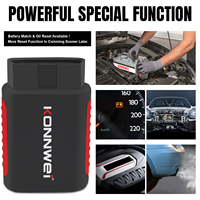 Herramientas de Diagnóstico Vehicular Universal Konnwei Kdiag Escáner de Coche OBD Escáner de Sistema Completo para Múltiples Marcas de Coches con Reinicio de ABS, SRS y Aceite