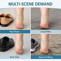 Pansements hydrocolloïdes OEM sur mesure, imperméables, respirants, à forte adhérence, pour talons, personnalisables pour votre marque