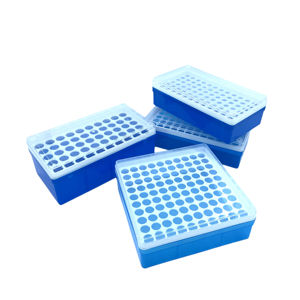 Boîte de support de tube à essai en plastique à 96 puits pour micro tube à centrifuger de 0.2ml - Product Image 6