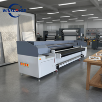 Imprimante UV hybride haute vitesse pour papier peint et carton, machine d'impression UV rouleau à rouleau, vente directe usine