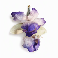 Fleurs artificielles faites à la main, barrettes et accessoires pour cheveux en soie pour mariages et cadeaux de mariage