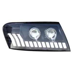 Faro delantero led para Mitsubishi Pajero V73 V77, luz de cabeza, plug and play, con dinámico, actualizado, 2000-2012