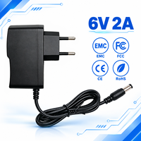 Personnalisation professionnelle, adaptateurs secteur multi-prises US EU UK AU 100-240V AC DC 6V 2A 12W pour routeur et haut-parleur intelligent