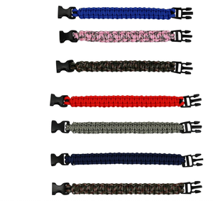 Bracelets de survie Paracord avec clip à dégagement rapide pour le camping - Product Image 2