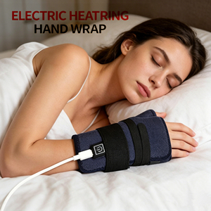Férula Térmica Cómoda con Forro de Fibra de Leche, Calentamiento Rápido, Apagado Automático, para Alivio del Dolor Crónico de Muñeca y Recuperación - Product Image 1