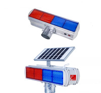 Clignotant LED solaire Flash Flèche de trafic Voyant d'avertissement