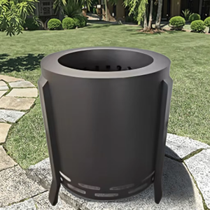 Vente en gros de foyers en acier foyer en fer pour camping en plein air bol à bois - Product Image 2