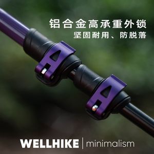 Telescopic Trekking Poles 7075 Aluminum Alloy Lightweight EVA Grip Hiking Poles For Men And Women - Product Image 5