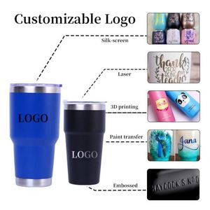 Venta al por mayor: Taza de acero inoxidable 304 de 30 oz con aislamiento para coche, con patrones de dibujos animados personalizados, tapa con pajita y diseño de helado. - Product Image 5