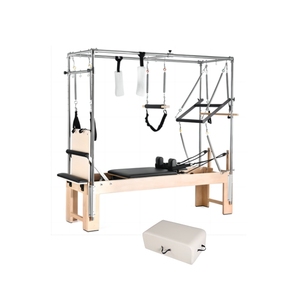 Gericon Reformer avec trapèze complet en bois pour usage commercial, salle de sport, yoga, G-PR0121 - Product Image 4