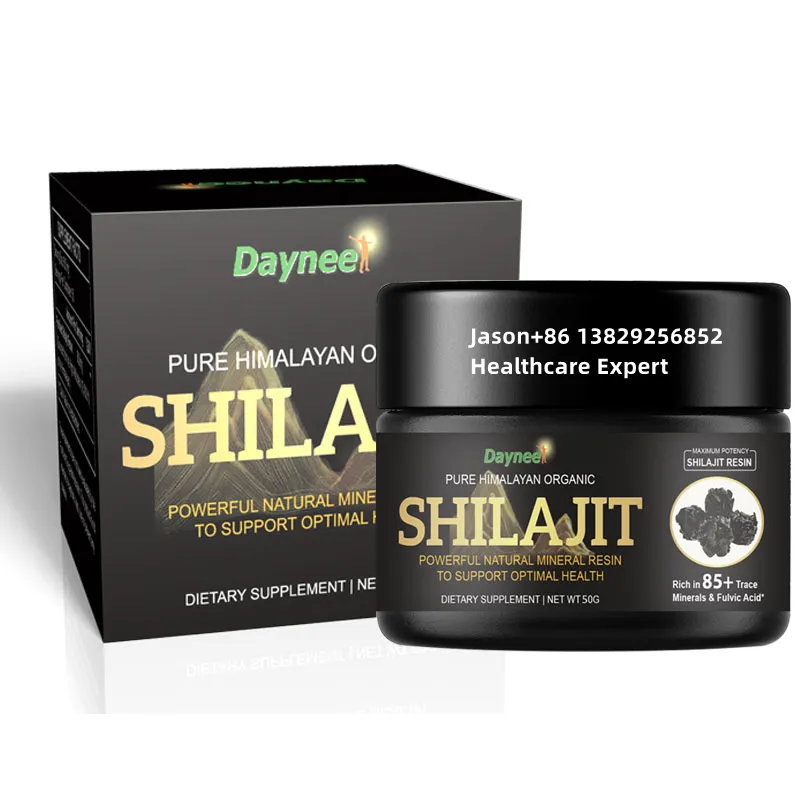 Pure Himalayan Shilajit Soft Resin Xilai Zhi Resin Cream FulviC