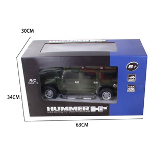 Coches <span class=keywords><strong>RC</strong></span> <span class=keywords><strong>Hummer</strong></span> <span class=keywords><strong>H2</strong></span> con Licencia Oficial, Escala 1:10, con Control Remoto de 2.4GHz y Batería de Litio Recargable - Product Image 4