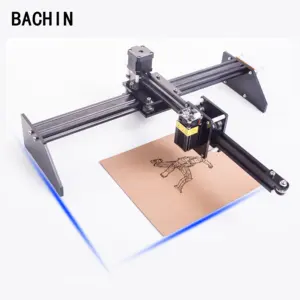 Mini-Laser gravur maschinen Tragbarer Laser gravur drucker Home Desktop-Lasers chneid maschine Logo Mark Printer Cutter