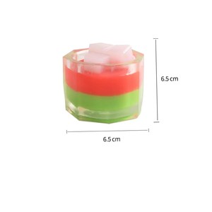 Jouet Squishy Créatif en TPR en forme de Tasse de Thé aux Fruits et de Boules de Gelée, Simulation Alimentaire, Anti-stress, Décompression, Relaxation - Product Image 4