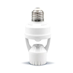 360 độ phát hiện PIR hồng ngoại cảm biến chuyển động E27 LED ánh sáng đèn cơ sở chủ bóng đèn ổ cắm ngày & đêm 2 chế độ - Product Image 6