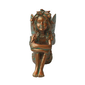 Figurine en résine vintage, décoration de jardin féerique, Figurine Miniature couchée sur un paréo en forme de <span class=keywords><strong>papillon</strong></span>, nom en polyrésine - Product Image 6