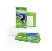 Patch Hydrogel au Menthol CSI pour Soulager la Douleur - Effet Rafraîchissant Glacé au Menthol - Soulagement Apaisant à Action Rapide pour le Dos, le Cou et les Épaules