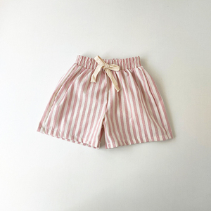 Pantalones cortos <span class=keywords><strong>de</strong></span> algodón a rayas para niños pequeños, ropa <span class=keywords><strong>de</strong></span> verano <span class=keywords><strong>de</strong></span> marca privada, 1 unidad - Product Image 6