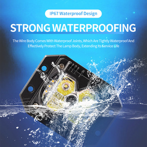 40W LED luce da lavoro stroboscopica per camion 5 pollici impermeabile IP67 lampada 4x4 fuoristrada con <span class=keywords><strong>lampeggiante</strong></span> rosso <span class=keywords><strong>blu</strong></span> o giallo - Product Image 4