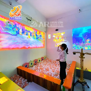 AR แผ่นผนังแบบอินเทอร์แอคทีฟ,ฉายภาพตลกกิจกรรมมหัศจรรย์ในโลกสนามเด็กเล่นแบบอ่อนสำหรับขี่สวนสนุก - Product Image 3