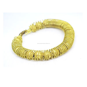 Femmes Manchette Bracelet Bracelet jonc Plaqué Or Bijoux De Luxe - Product Image 5