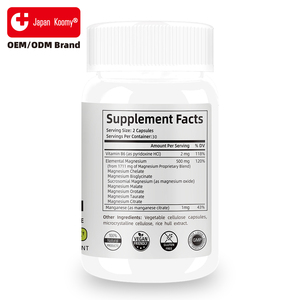 Fabricante de Suplementos Nutracéuticos de Magnesio, Vitaminas Calmantes que Favorecen el Sueño, 60 Cápsulas de Magnesio Breakthrough - Product Image 5
