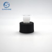 Botol Kaca Mini 1ml untuk Minyak Atsiri dengan Tutup Plastik, Warna Transparan