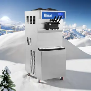 Commercial Soft Serve Ice Cream Maker Frozen Yogurt Machine