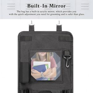 Hot Sells Style Hanging Closet Door Organizer Locker Shelf Locker Organizer With <b>Mirror</b> - Product Image 3