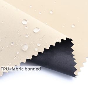 폴라 플리스 소프트 쉘 원단 재활용 스트레치 폰지 소프트쉘 원단 방수 아웃도어 재킷 원단 - Product Image 5