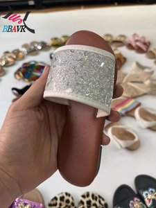 Factory Cheap Girls' Sandals Stylish <b>Summer</b> Style New Fashionable Anti-slip <b>slippers</b> Beach Shoes PU Upper Rubber Outsole Stock - Product Image 2
