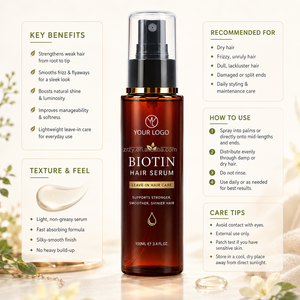 Siero per Capelli OEM ODM con Biotina e Olio Essenziale di <span class=keywords><strong>Rosa</strong></span> Pressato a Freddo, Promuove la Crescita dei Capelli, Integratore con Complesso di Ferro, 100% Puro e Fresco - Product Image 6