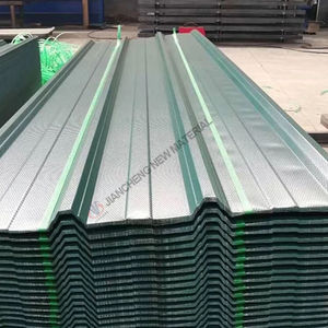 Hoja de techo de metal 4x8 <span class=keywords><strong>RAL</strong></span> <span class=keywords><strong>5017</strong></span> Color azul Hoja corrugada galvanizada Precio - Product Image 5