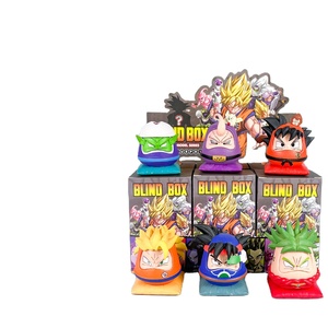 Figurines de personnages d'anime Dragon Ball, boîte mystère, jouets en PVC <span class=keywords><strong>Super</strong></span> Saiyan, figurine d'action Son Goku dans une boîte surprise pour cadeau d'enfant - Product Image 1