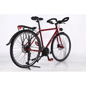 Bicicleta de Carretera Deseo 700c con Cuadro de Aleación de Aluminio, Horquilla Rígida, Soporte, Guardabarros y Reflector para Desplazamientos Urbanos - Product Image 4