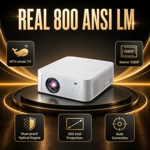 Y3PRO 공식 넷플릭스 WiFi 비디오 자동 초점 800 안시루멘 내장 스피커 3D 4K HD 안드로이드 13 BT 1080P 휴대용 프로젝터 - Product Image 2