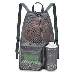 Échantillon gratuit Sac à dos unisexe adulte grand format Sac de natation pour enfants Sac à dos de nageur imperméable Maille noire Meilleurs sacs de natation pour nageurs - Product Image 1