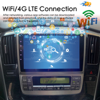 Android 13 pantalla AI Voice Car Radio para Toyota Alphard 2005 2006 estéreo GPS inalámbrico CarPlay navegación Multimedia reproductor de vídeo