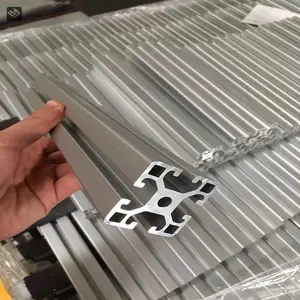 Foshan Aluminium Fabrikant Op Maat Gemaakt 3d Hoge Kwaliteit Aluminium Vierkante Roller Lineaire Gids Cirkelgeleiderail Voor Cnc Router